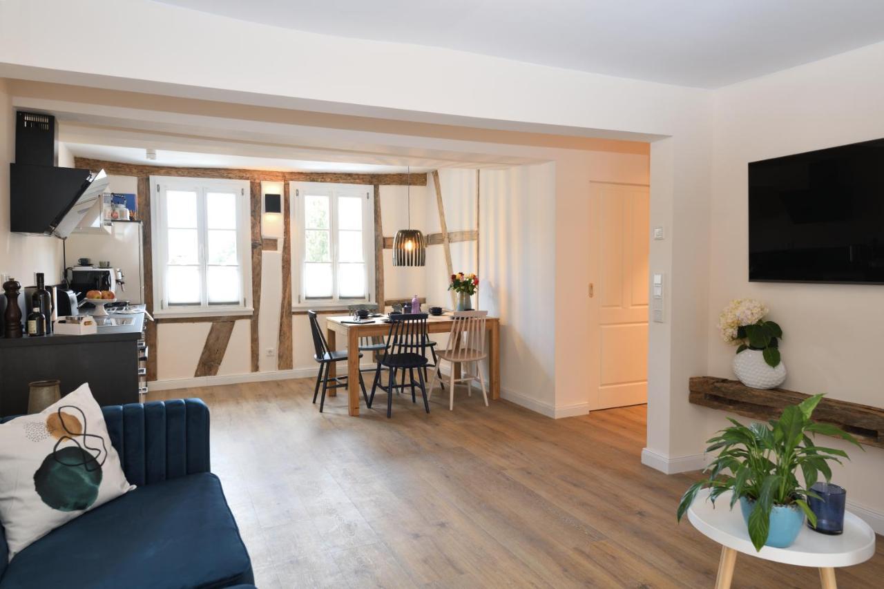 Das Schiefe Haus- Wohnung "Nibelungen" Heppenheim  エクステリア 写真
